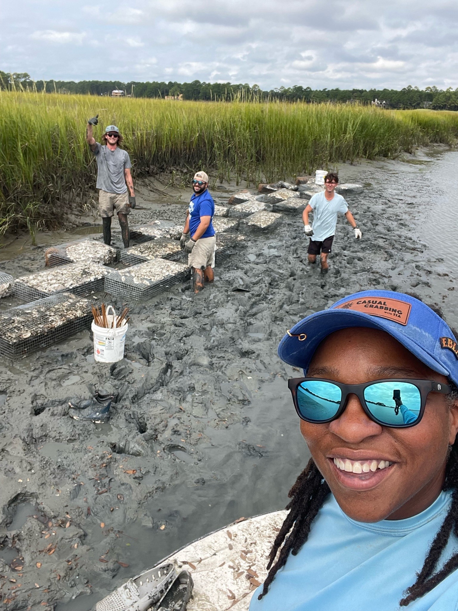 SCDNR Manufactured Wire Reef Deployment